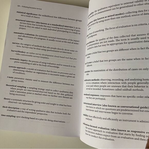 Evaluating Recreation Services: Making Enlightened Decisions 4th Ed Paperback - Picture 11 of 11